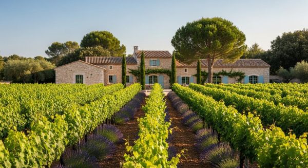 Le domaine dans la Drôme : une immersion au cœur des paysages viticoles